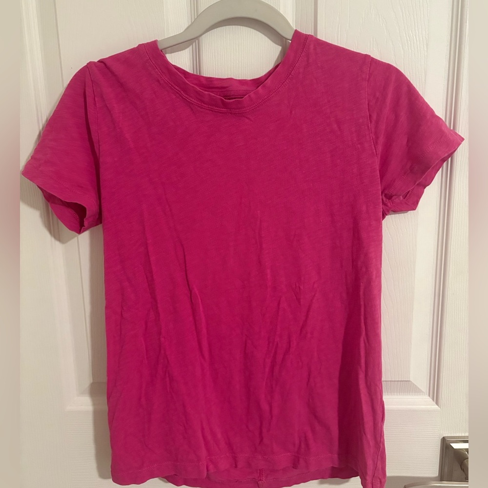 J. Crew Pink Women’s Girlfriend Tee